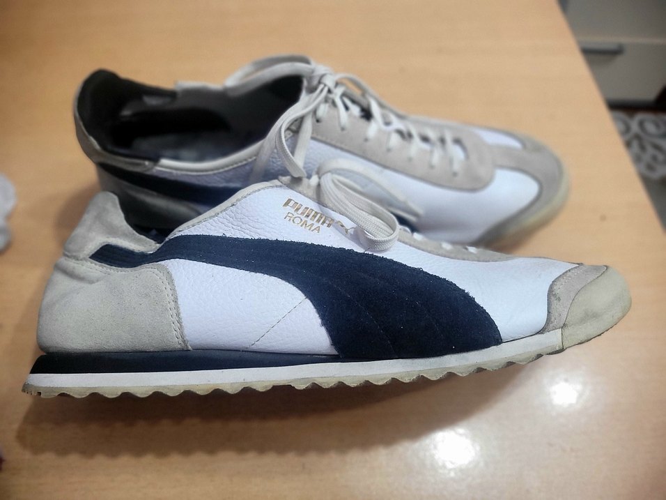 PUMA ROMA Orijinal %100 Hakiki Deri Spor Ayakkabı - Görsel 4