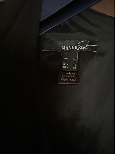 xl Beden siyah Renk Mango