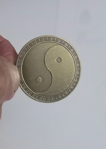 Yin Yang hatıra madalyon