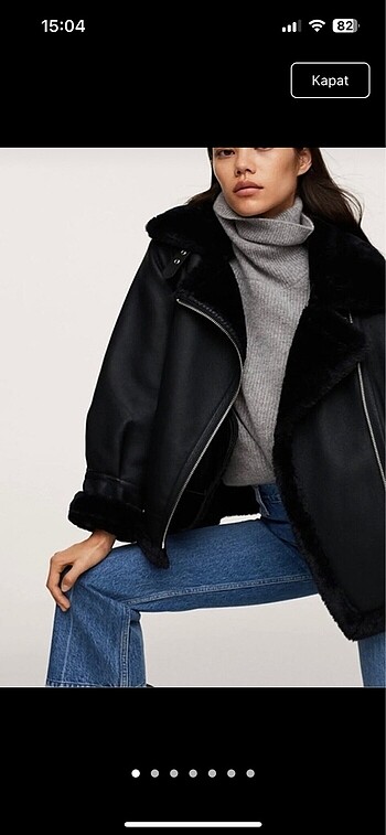 Mango Mango biker ceket