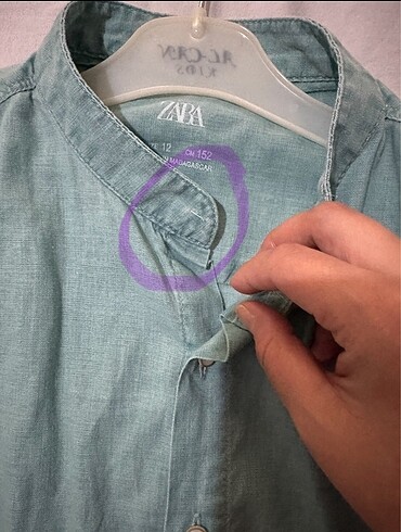 Zara erkek çocuk gömlek - Görsel 5