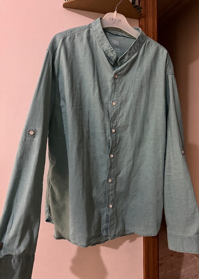 Zara erkek çocuk gömlek - Görsel 2