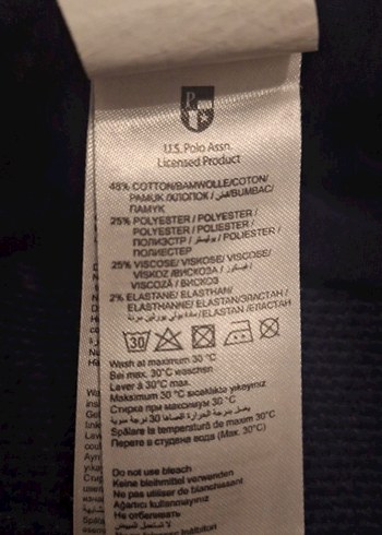 Erkek Lacivert Denim Pantolon - Görsel 5