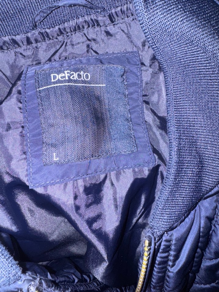 Erkek Midi Boy Lacivert Fermuarlı Mont - Görsel 3