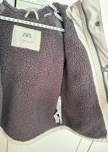 Bej Erkek Çocuk Düğmeli Yağmurluk - Görsel 6