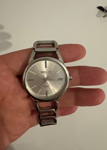 Gri Metal Kordonlu Minimalist Kadın Saati - Görsel 3