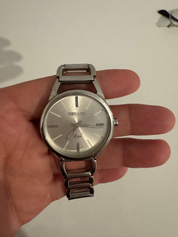 Gri Metal Kordonlu Minimalist Kadın Saati - Görsel 3