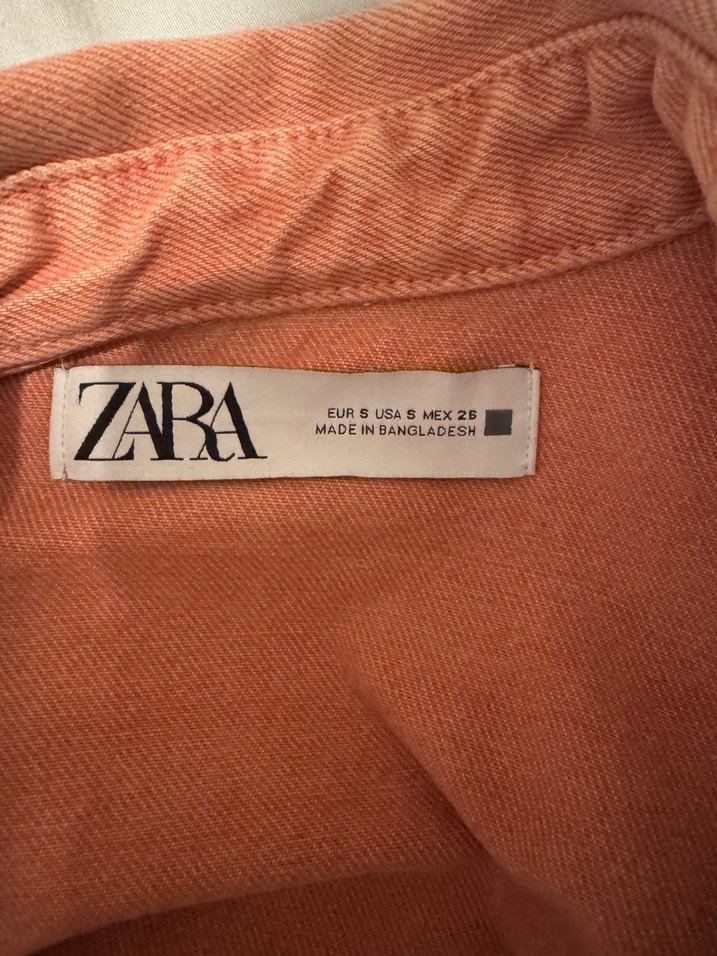 Zara denim yıksmali ceket - Görsel 3