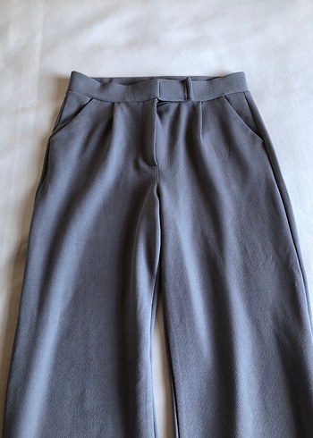 Gri Kumaş Pantolon - Görsel 2