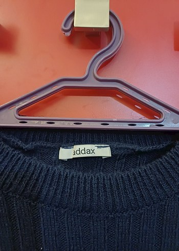 Addax Lacivert Fitilli Kadın Triko Crop Kazak - Görsel 2