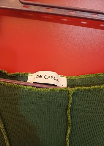 Lcw Waikiki Yeşil Yılbaşı Crop - Görsel 2