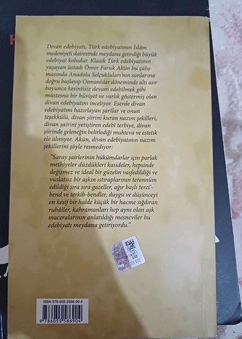 Divan Edebiyatı - Ömer Faruk Akün - Görsel 2