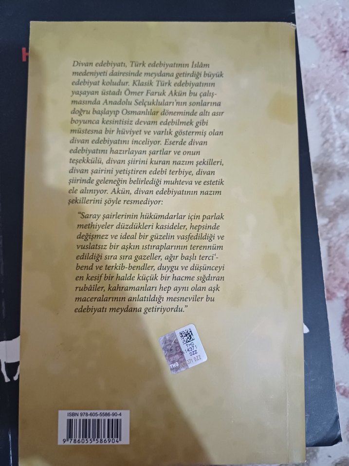 Divan Edebiyatı - Ömer Faruk Akün - Görsel 2