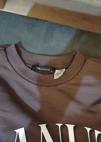 Kahverengi snoopy sweat - Görsel 2