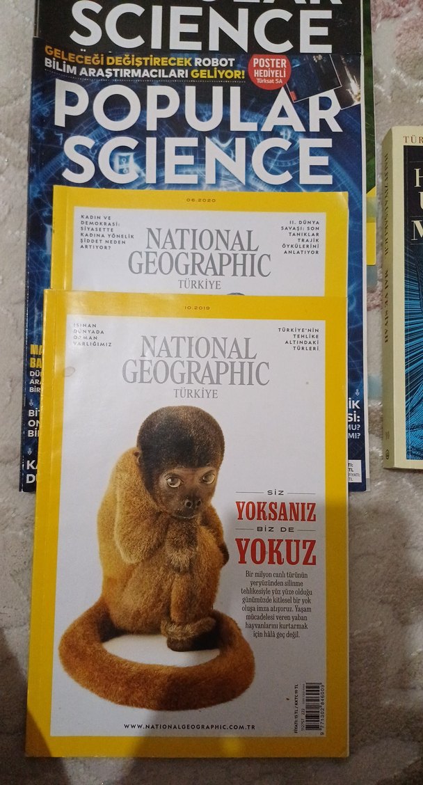 Bilim ve Teknik Popular Science National Geographic Mai ve Siyah - Görsel 3