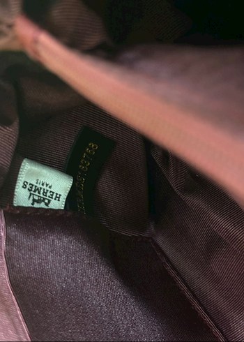 Beden sarı Renk Hermes Sarı Deri Tokalı El Çantası