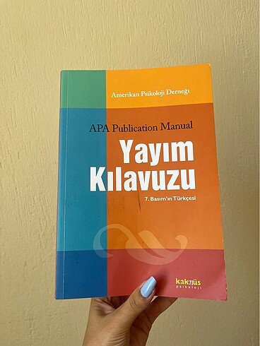 Apa Yayım Kılavuzu 7. Basım