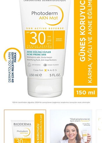 Bioderma Photoderm AKN Mat SPF 30 150 ml