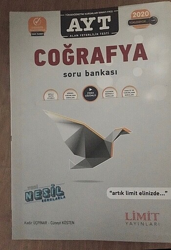  Ayt yks coğrafya soru bankası limit