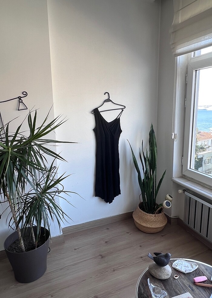 Gece elbisesi ışıltılı siyah - Görsel 2