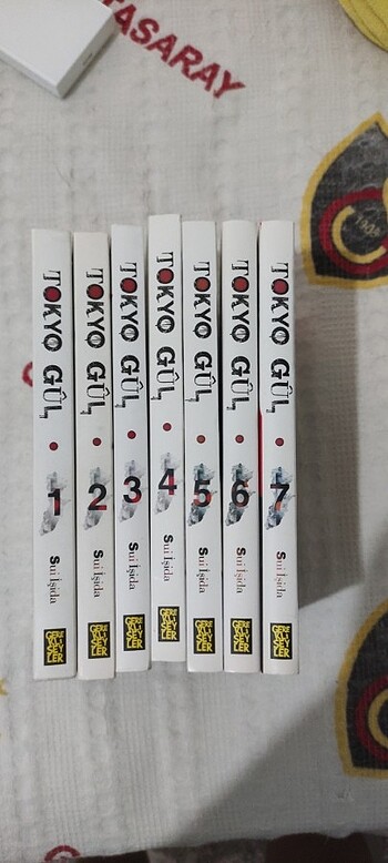Tokyo ghoul serisi ilk 7 cilt