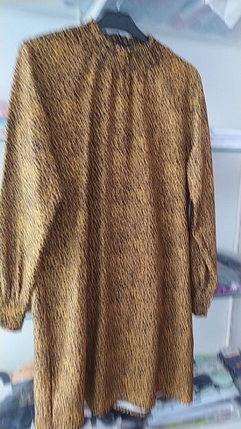Tunik leopar desenli