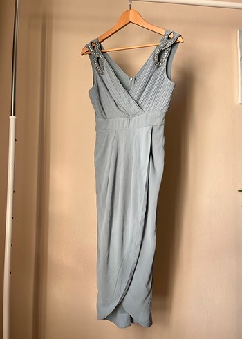 TFNC - Dora Kokteyl Midi Elbise - Görsel 5