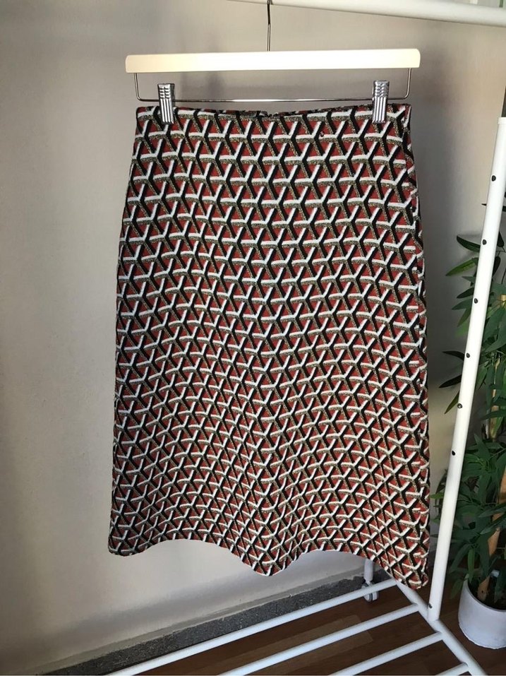 FUSİON Desenli Etek - Görsel 4