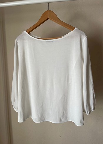 ZARA Ekru Bluz - Görsel 5