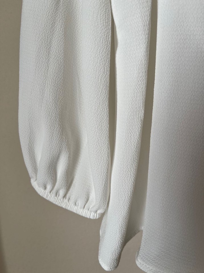 ZARA Ekru Bluz - Görsel 2