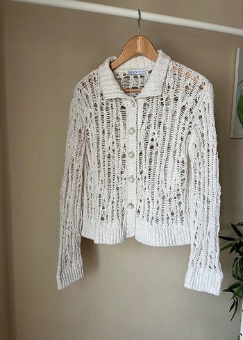 Dilvin Bohem Tarz Örgü Hırka - Görsel 4