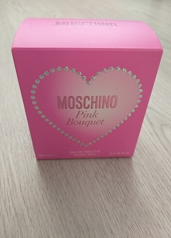 Orjinal Moschıno pink bouquet parfüm 100 ml edt