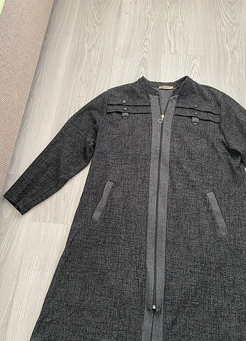 Tunik ceket 50 beden gri 