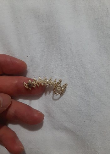 Bej Zincir Detaylı Bohem Kadın Takı Seti - Görsel 8