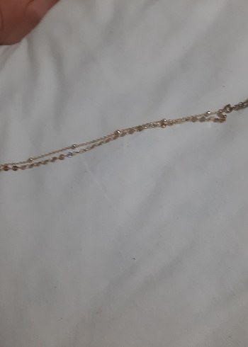 Bej Zincir Detaylı Bohem Kadın Takı Seti - Görsel 4