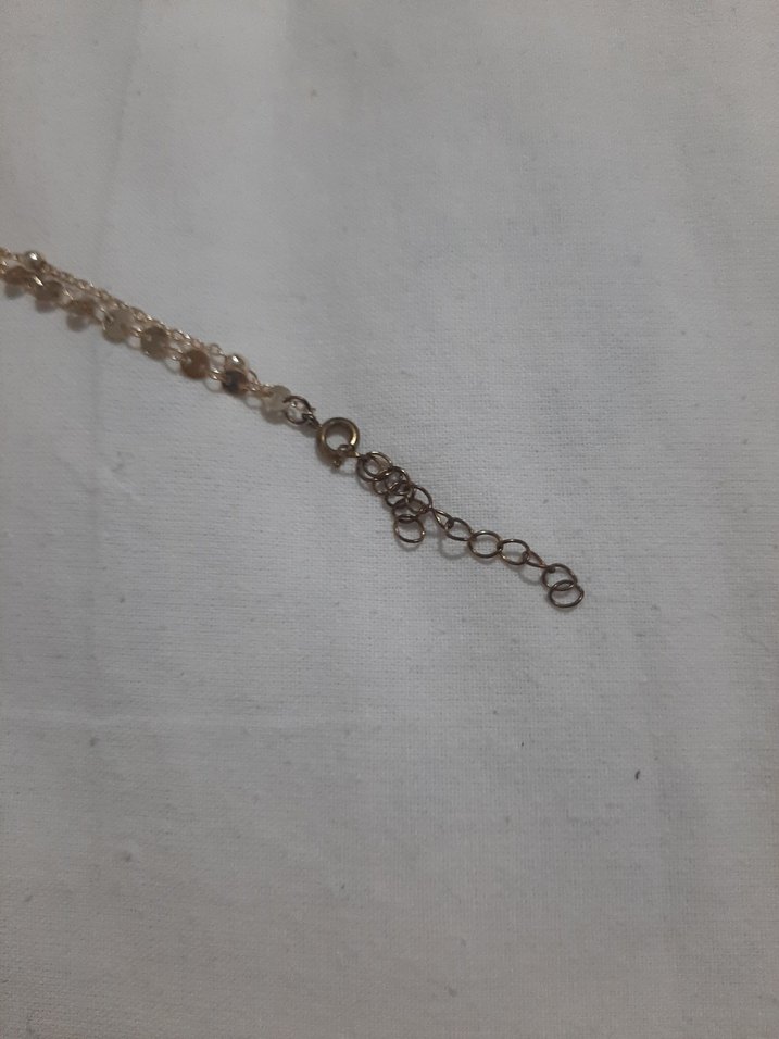 Bej Zincir Detaylı Bohem Kadın Takı Seti - Görsel 5