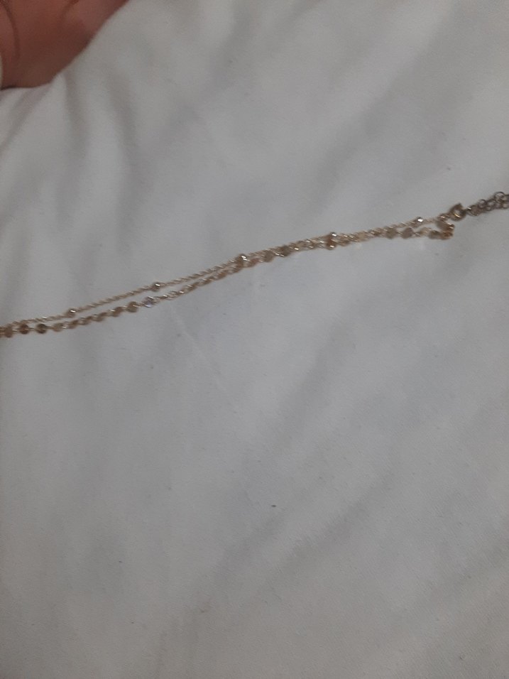 Bej Zincir Detaylı Bohem Kadın Takı Seti - Görsel 4