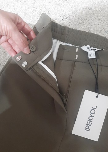 İpekyol Orjinal Kadın Dar Kesim Kumaş Pantolon - Görsel 6