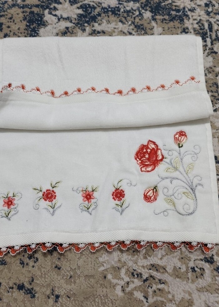 İğne Oyalı Özdilek Havlu  - Görsel 2