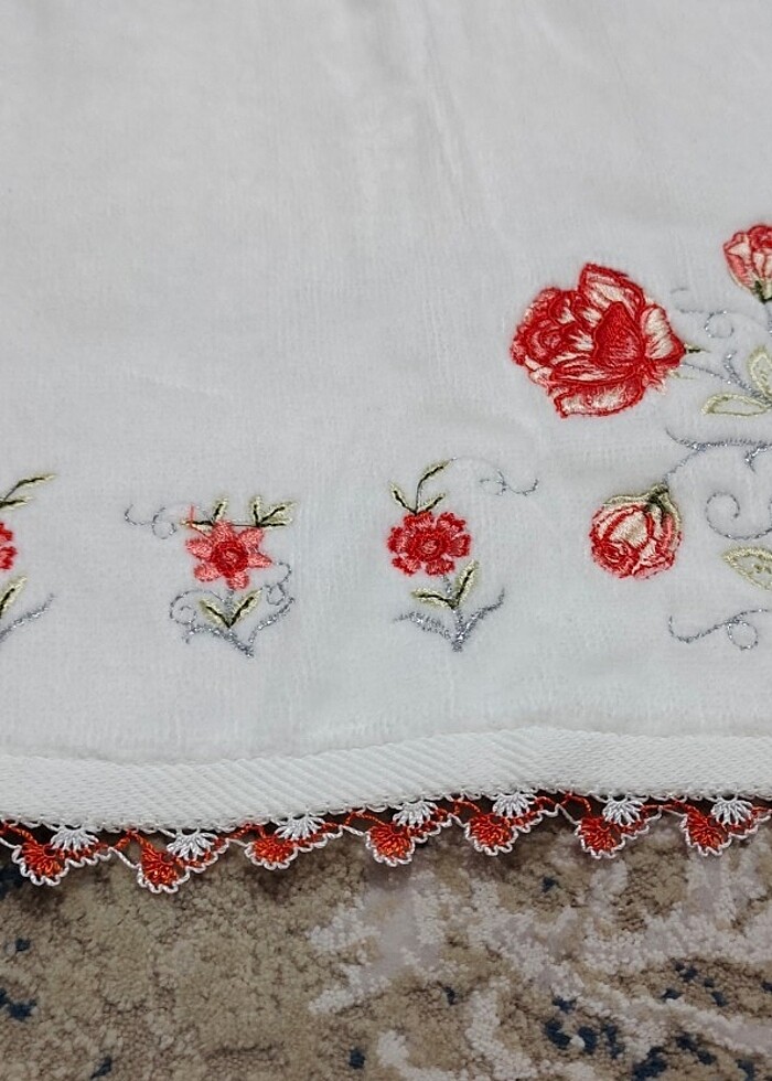 İğne Oyalı Özdilek Havlu  - Görsel 3