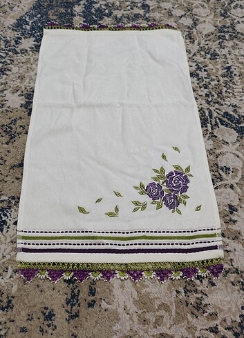 İki ucu iğne oyalı havlu - Görsel 8