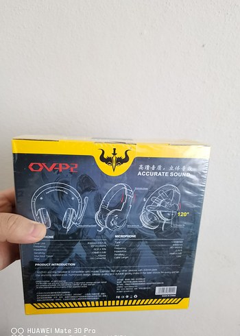 Altın Renkli Karanlık Oyun Kulaklığı - Görsel 2