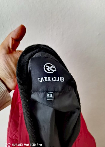 Kırmızı Fermuarlı mont - Görsel 2