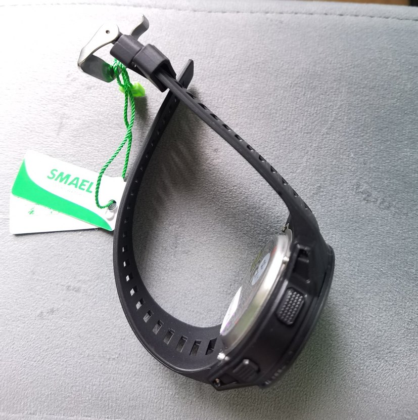 Siyah Dijital Biker Erkek Saati - Görsel 3