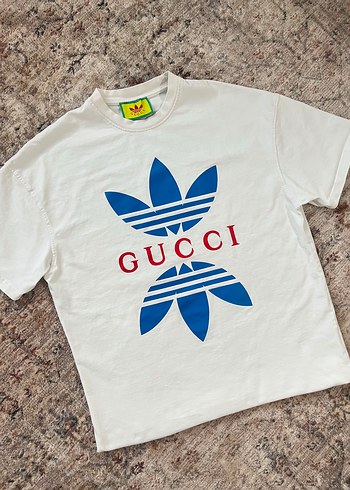 Gucci Adidas X Gucci Trefoil T Shirt Orijinal