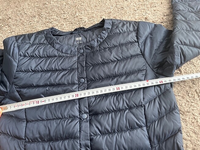 s Beden Uniqlo kaz tüyü mont