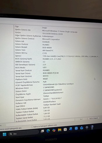 huawei matbook D15 - Görsel 2