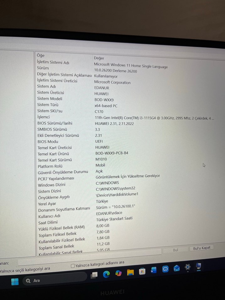huawei matbook D15 - Görsel 2