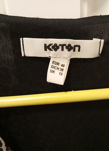 Koton LEOPRLİ ELBİSE
