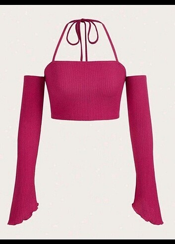Shein büstiyer crop top bluz